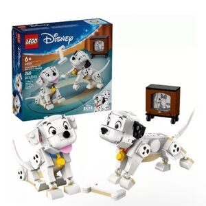 Lego Dalmatian Dog Toy White and Black Lucky & Penny